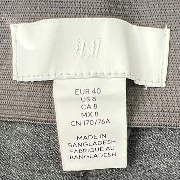 H&M Charcoal Ankle Pants - Picture 2 of 16